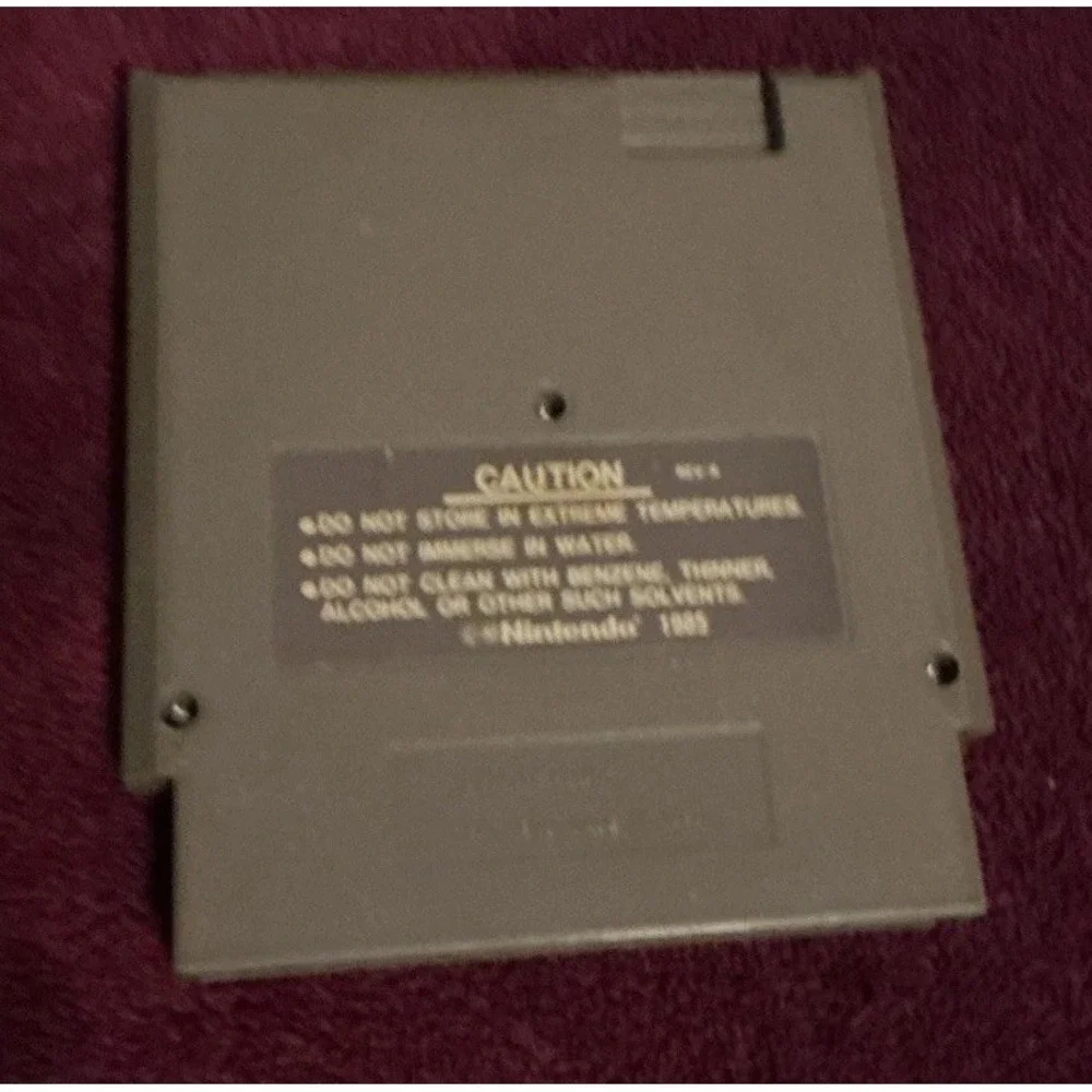 1985 Super Mario Bros. AND Duck Hunt Original Nintendo NES-MH-USA Game Cartridge